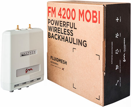 Fluidmesh Releases the FM4200 for Mobile Applications